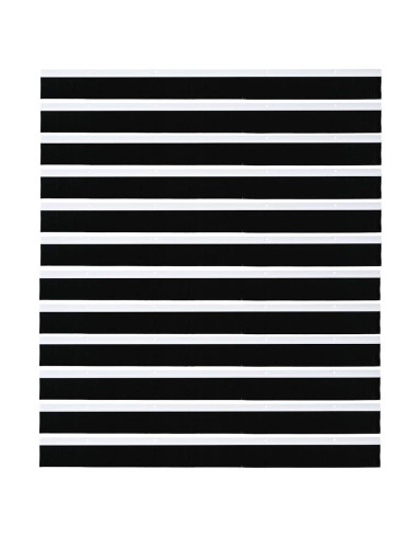 Spazzole per porte a vite 12 pcs Bianco 100 cm