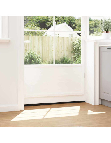 Spazzole per porte a vite 6 pcs Bianco 100 cm Lega di alluminio