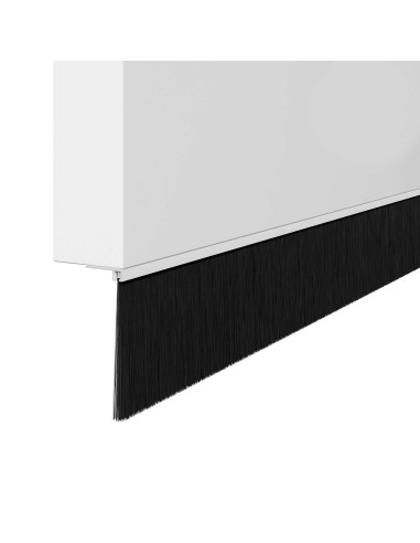 Spazzole per porte a vite 12 pcs Bianco 100 cm