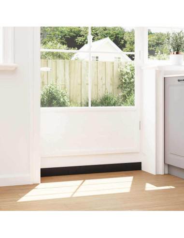 Spazzole per porte a vite 12 pcs Bianco 100 cm