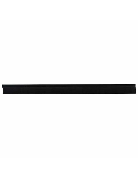 Spazzole per porte autoadesive 6 pcs Nero 100 cm
