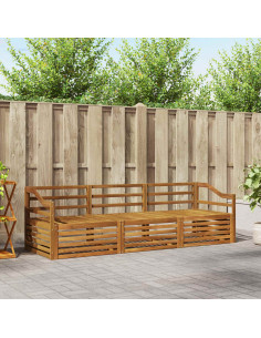 Set di divani 3 pcs Naturale