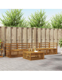 Set di divani 5 pcs Naturale