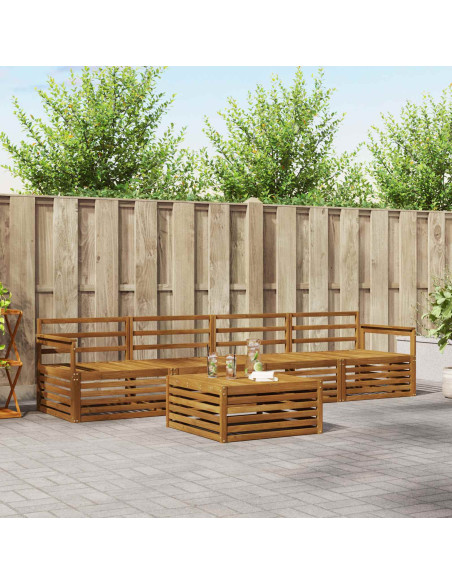 Set di divani 5 pcs Naturale