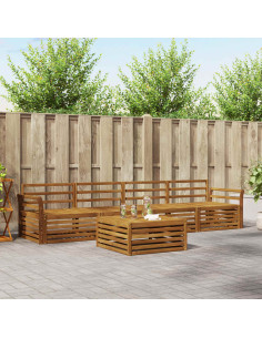 Set di divani 5 pcs Naturale