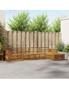 Set di divani 5 pcs Naturale