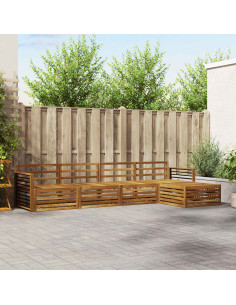 Set di divani 5 pcs Naturale