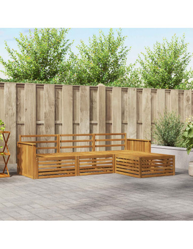 Set di divani 4 pcs Naturale