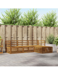 Set di divani 4 pcs Naturale