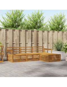 Set di divani 4 pcs Naturale