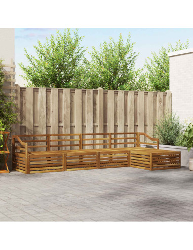 Set di divani 5 pcs Naturale