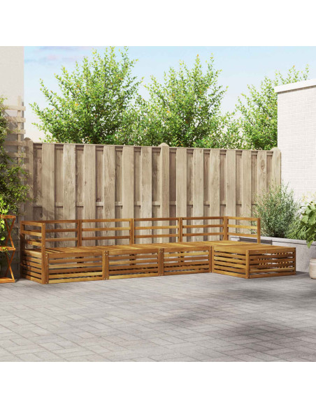 Set di divani 5 pcs Naturale