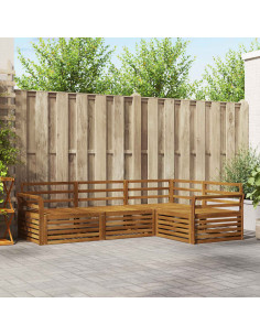 Set di divani 4 pcs Naturale