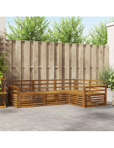 Set di divani 4 pcs Naturale