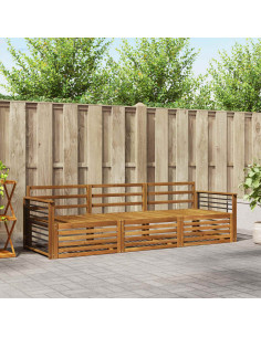 Set di divani 3 pcs Naturale