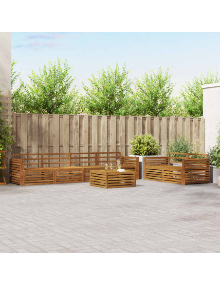 Set di divani 7 pcs Naturale