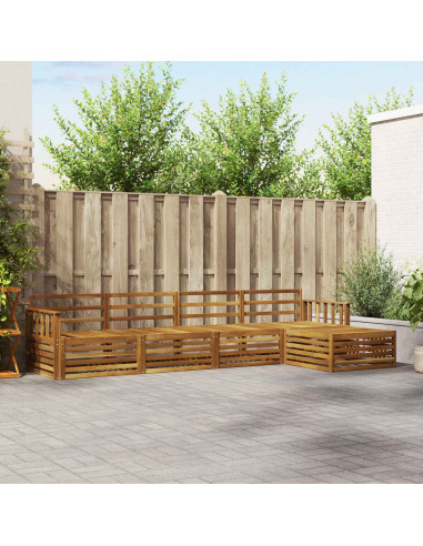 Set di divani 5 pcs Naturale