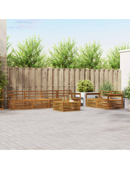 Set di divani 7 pcs Naturale