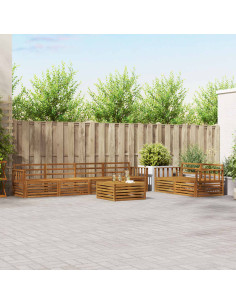 Set di divani 7 pcs Naturale