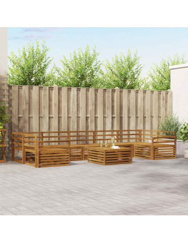 Set di divani 8 pcs Naturale