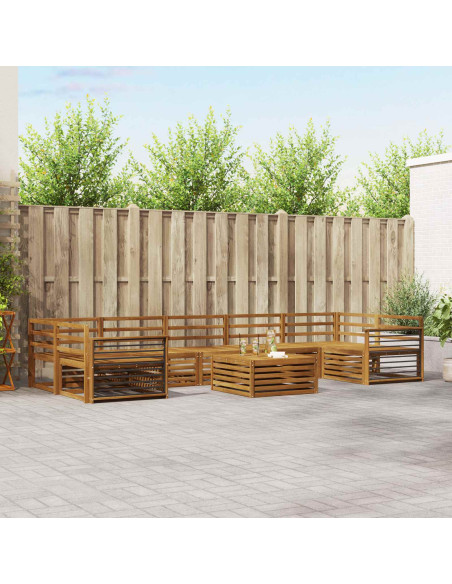 Set di divani 8 pcs Naturale