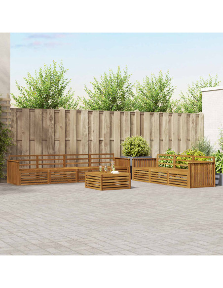 Set di divani 8 pcs Naturale