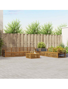 Set di divani 8 pcs Naturale