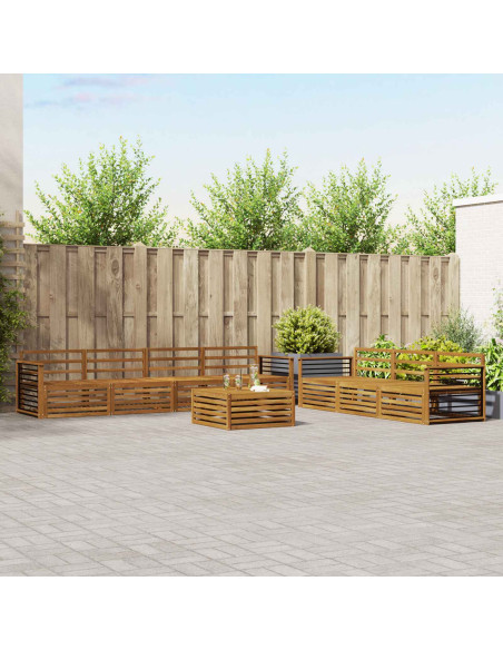 Set di divani 8 pcs Naturale