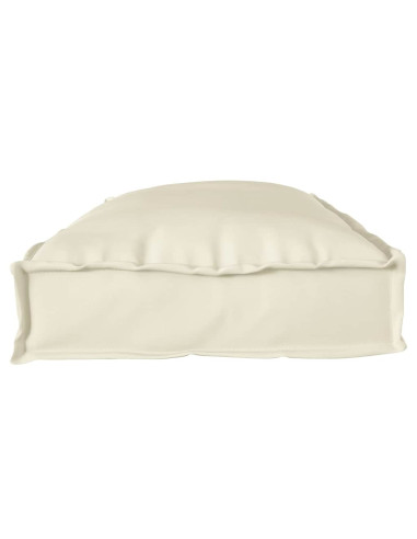 Cuscino Crema 100 x 40 x 8 cm Tessuto Oxford