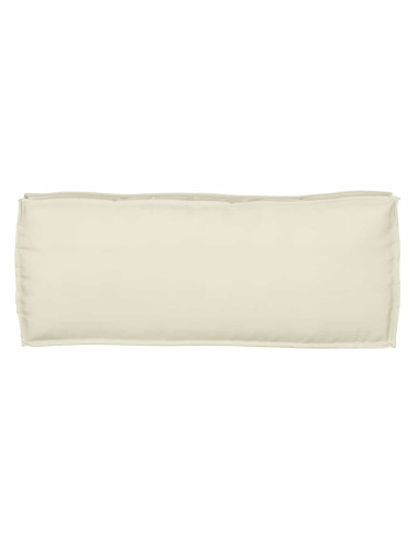 Cuscino Crema 100 x 40 x 8 cm Tessuto Oxford