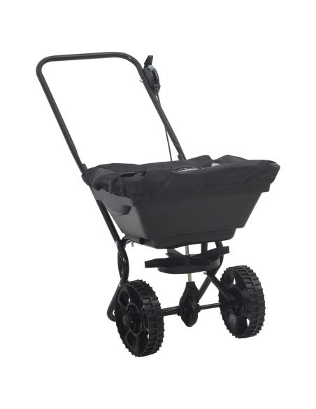 Spanditore Nero 47 x 82 x 75 cm PVC e Acciaio