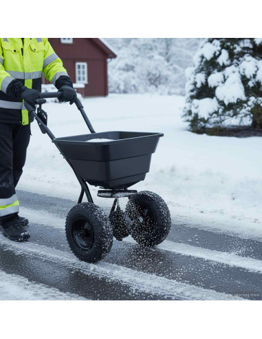 Spanditore Nero 53 x 81,5 x 78 cm PVC e Acciaio