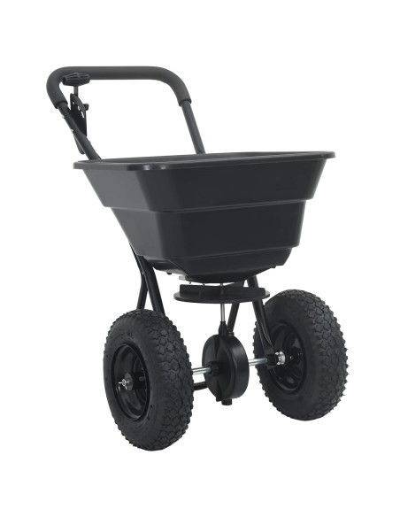 Spanditore Nero 53 x 81,5 x 78 cm PVC e Acciaio