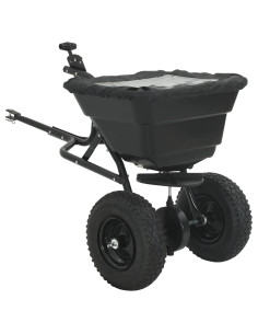 Spanditore Nero 53 x 108 x 74 cm PVC e Acciaio 2