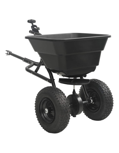 Spanditore Nero 53 x 108 x 74 cm PVC e Acciaio