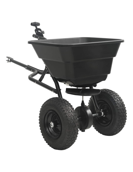 Spanditore Nero 53 x 108 x 74 cm PVC e Acciaio