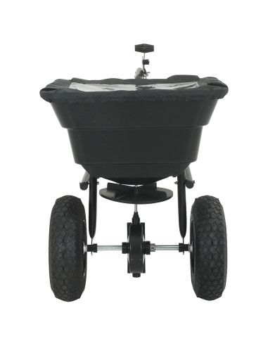 Spanditore Nero 53 x 108 x 74 cm PVC e Acciaio