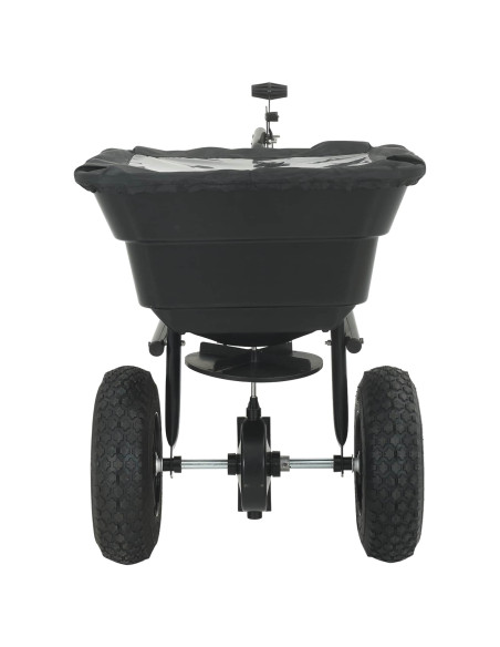 Spanditore Nero 53 x 108 x 74 cm PVC e Acciaio