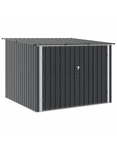 Capanno per Biciclette 3 pcs Antracite 215 x 206 x 157 cm 2