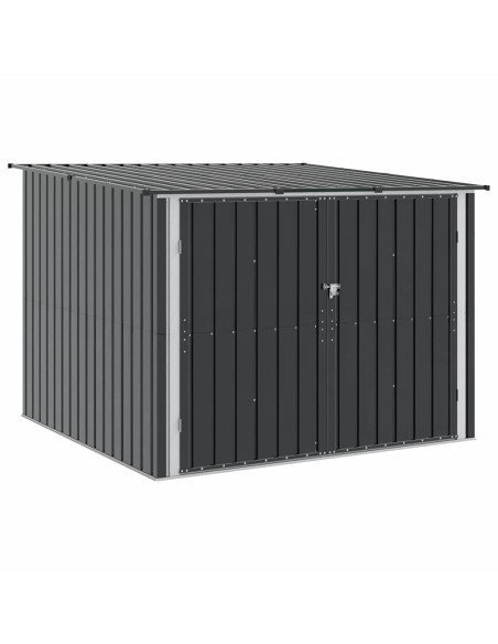 Capanno per Biciclette 3 pcs Antracite 215 x 206 x 157 cm