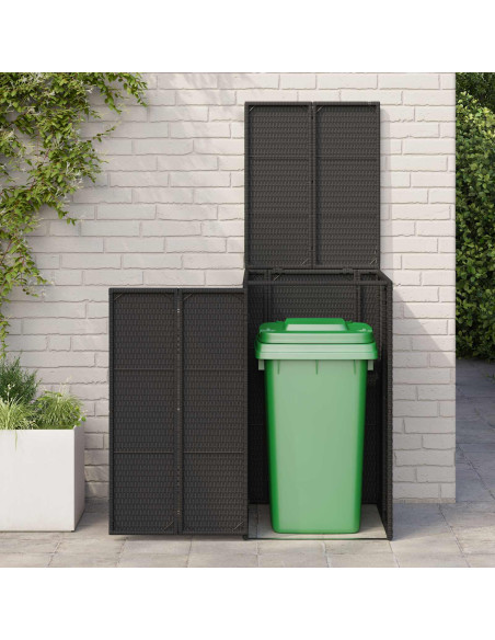 Cassa per Spazzatura Nero 65 x 80 x 115 cm Polietilene