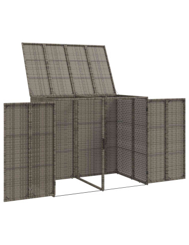 Cassa per Spazzatura 2 pcs Grigio 65 x 80 x 115 cm Polietilene