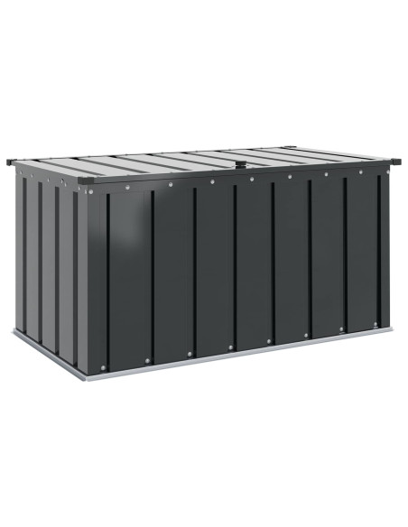 Scatola di Stoccaggio per Giardino Nero 101 x 56,5 x 50 cm