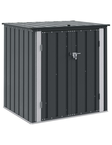 Scatola di Stoccaggio per Giardino Nero 101,5 x 82 x 100 cm