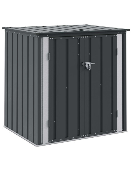 Scatola di Stoccaggio per Giardino Nero 101,5 x 82 x 100 cm