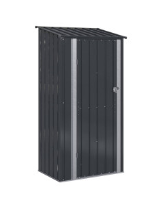 Casette da giardino Antracite 103 x 74 x 200 cm Metallo 2