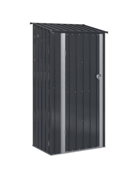 Casette da giardino Antracite 103 x 74 x 200 cm Metallo