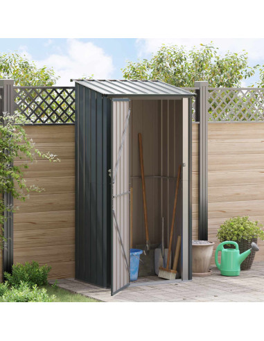 Casette da giardino Antracite 103 x 74 x 200 cm Metallo