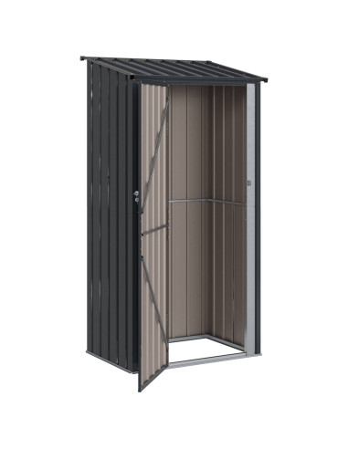 Casette da giardino Antracite 103 x 74 x 200 cm Metallo