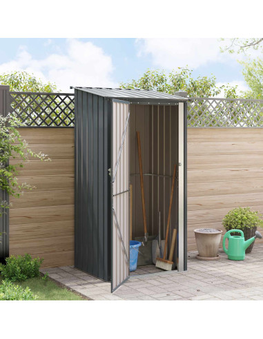 Casette da giardino Antracite 103 x 86 x 200 cm Metallo